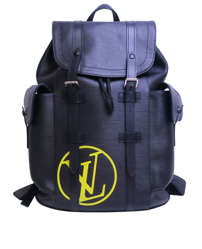 Christopher Initials Backpack, front view